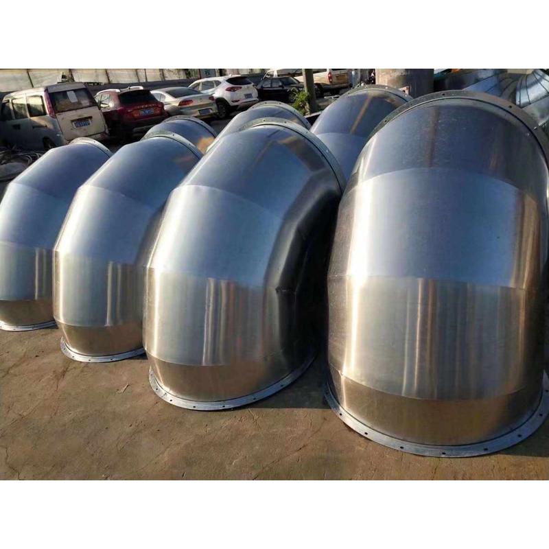 白铁皮风管接头 螺旋风管配件 变径大小头弯头 三通接头方变圆 - 图2