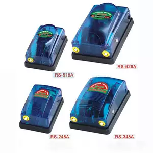 ปั๊มเติมออกซิเจน Risheng รุ่น RS-518A แบบเดี่ยว 628A แบบคู่ สำหรับตู้ปลาในบ้าน พิพิธภัณฑ์สัตว์น้ำ เติมออกซิเจน 248A แบบโปร่งแสง