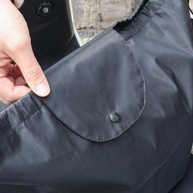 电动电瓶车头盔锁收纳袋摩托车全盔包半盔便携提袋防水防尘布袋子 - 图2