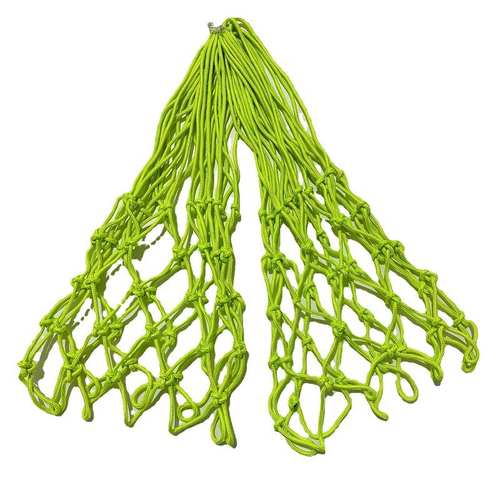 厂家直供荧光绿篮球网加粗标准网篮球架框球夜光篮球户外网网兜 - 图3