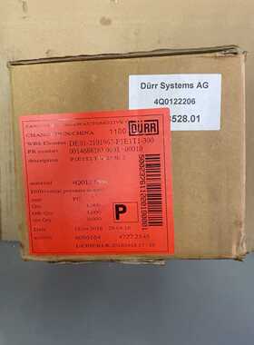 询价DURR杜尔传感器4Q0122203用于机器人喷涂