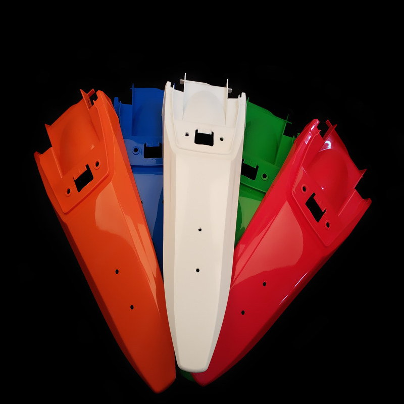原装CQR越野摩托车外壳150-250通用后泥瓦后置挡泥板后轮尾翼配件 - 图2