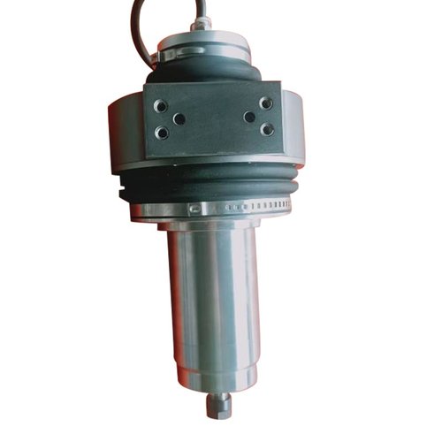 工业机器人打磨刀柄 FD-60浮动电主轴铸铝去毛刺电主轴 - 图2