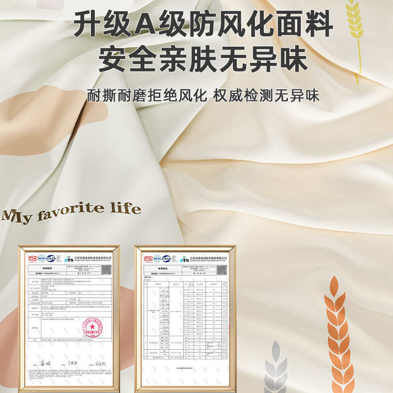 家用卧室收纳柜碳钢衣柜简易组装钢制布衣柜加厚加粗全钢架奶油风 - 图3