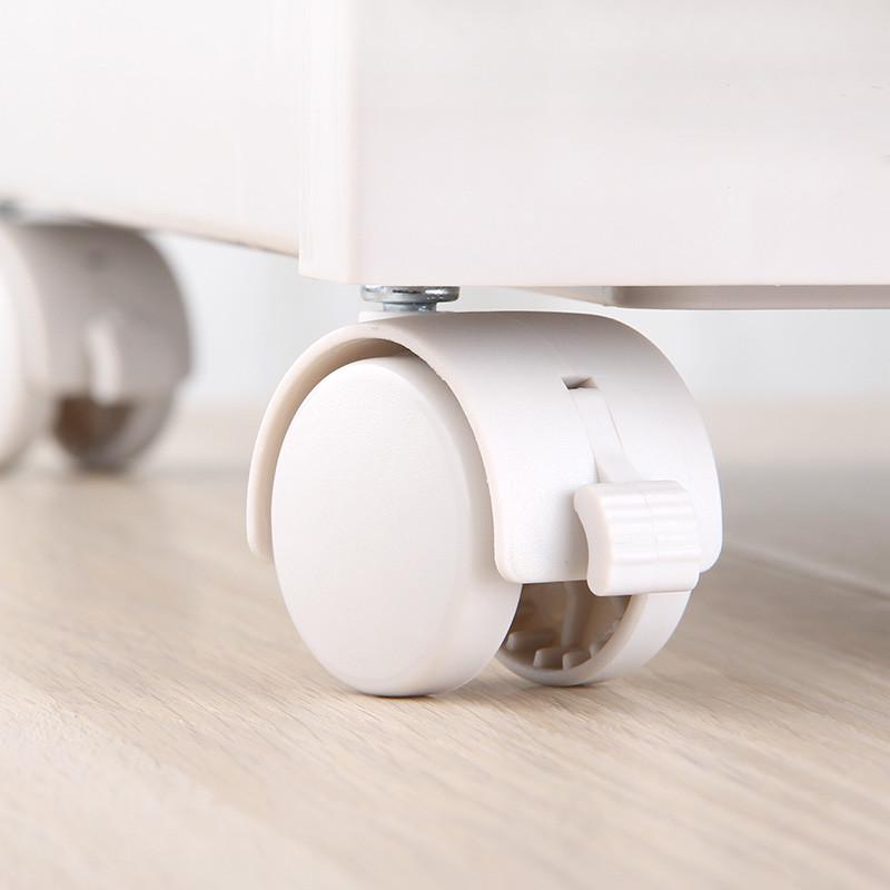 适配Tenma天马万向轮带刹车滑轮收纳箱垃圾桶静音轮子一副4个脚轮 - 图0