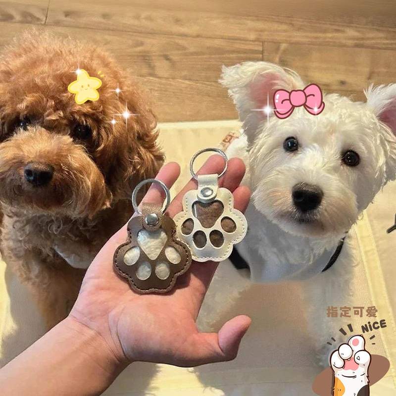 狗毛收纳猫毛收集器宠物毛发纪念猫毛收纳挂件钥匙扣宠物遗毛收纳 - 图0