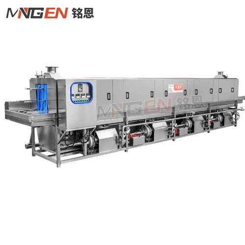 周转筐清洗机 托盘蛋托洗筐机  蔬菜篓塑料桶高压喷淋洗桶机 - 图3