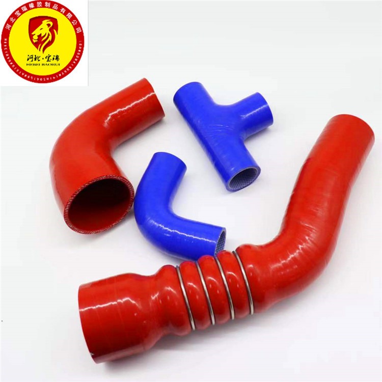 汽车硅胶管 耐温耐压 工业硅胶夹布胶管 改装汽车进气管变径异型 - 图2