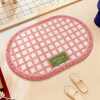 Bathroom floor mat 2026 light luxury bathroom door non-slip mat household toilet bathroom shower room quick-drying carpet