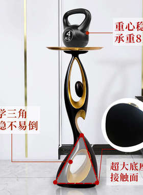 艺术大型落地摆件客厅电视柜沙发玄关边轻奢高级感创意家居装饰品