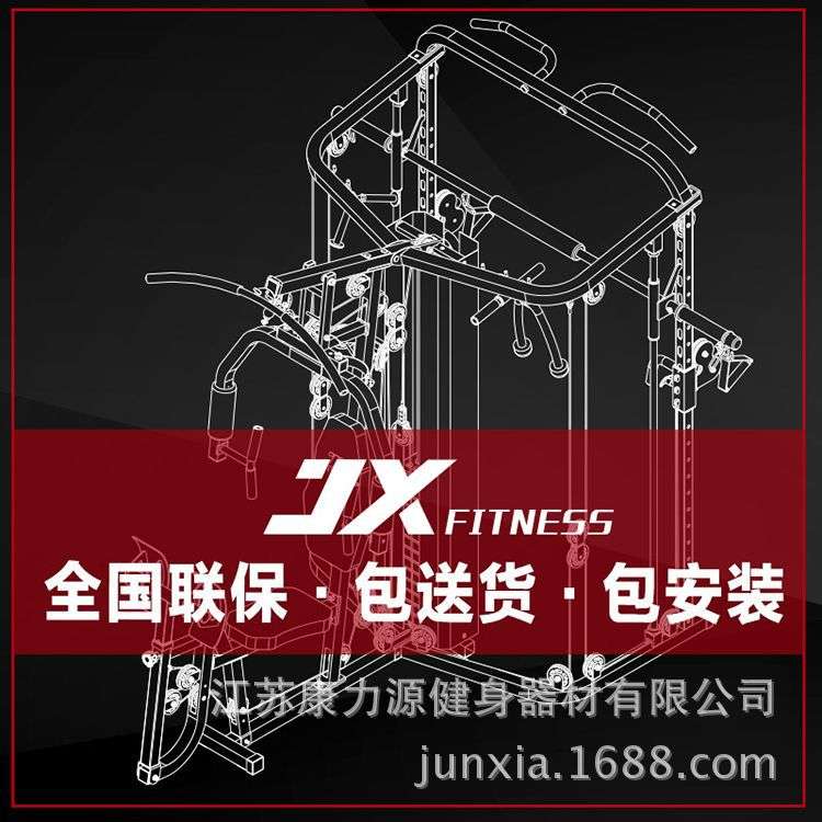 龙门架大型多功能综合训练器材大飞鸟组合健身卧推器械家用深蹲架 - 图2