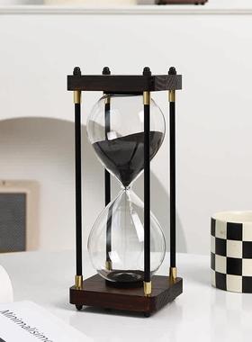 轻奢高档沙漏计时器儿童摆件办公室好物桌面客厅家居装饰品高颜值