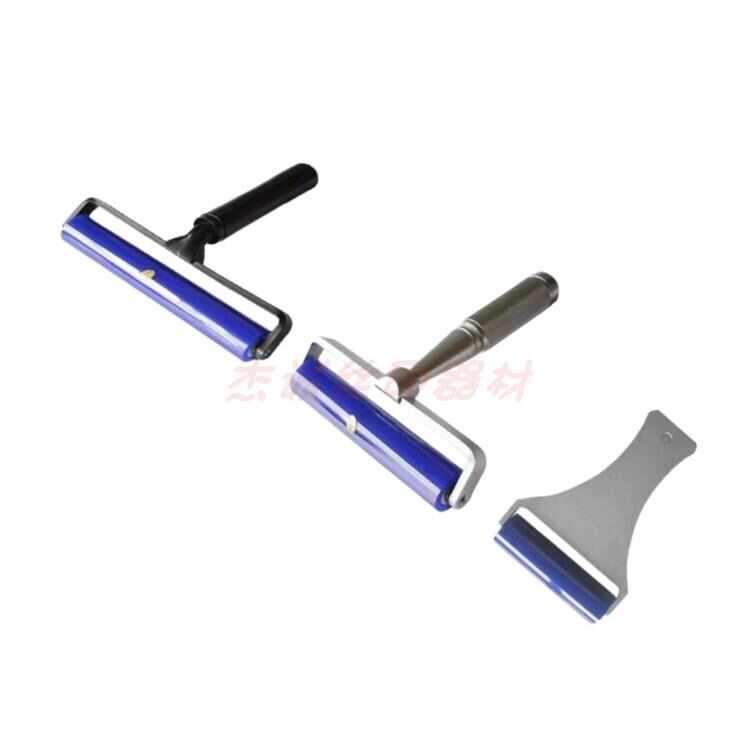 粘尘滚轮矽胶粘尘辘塑胶金属柄特高中低无粘硅胶清洁除尘贴膜辊轮 - 图2