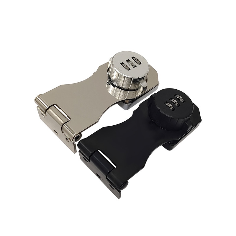 免打孔柜门锁柜子锁鞋柜门防盗锁具对衣柜抽屉开铁皮柜密码锁锁扣 - 图3