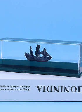 乘风破浪小帆船摆件治愈系一帆风顺生日办公室桌面装饰高级感解压