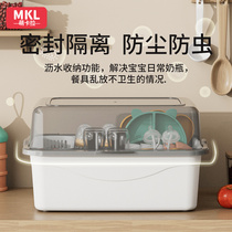 Baby bottle containing box Leaching rack Baby special cutlery bowls chopsticks Chopsticks Accessories storage containing box