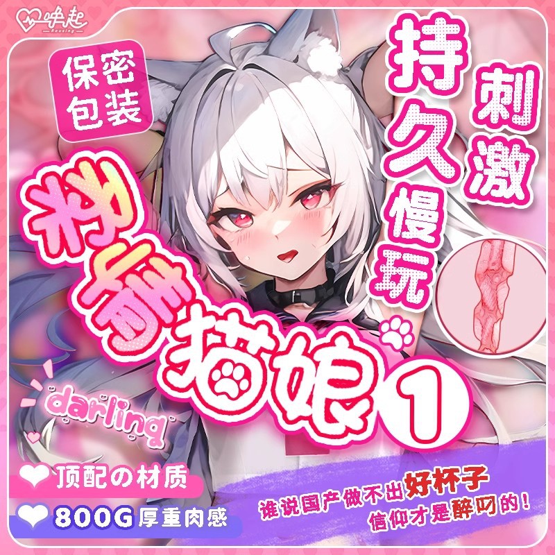 Dika Tender Cat Girl 1 อุปกรณ์ช่วยตัวเองสำหรับผู้ชายรูปถ้วยเครื่องบิน ถ้วยศักดิ์สิทธิ์ แม่พิมพ์ช่องคลอดแบบสองมิติเสมือนจริงสำหรับสาวบริสุทธิ์