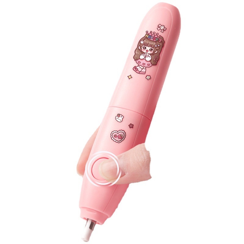 电动橡皮擦生美术高光速笔素描皮像橡皮充充电自动绘画专用橡皮 - 图3