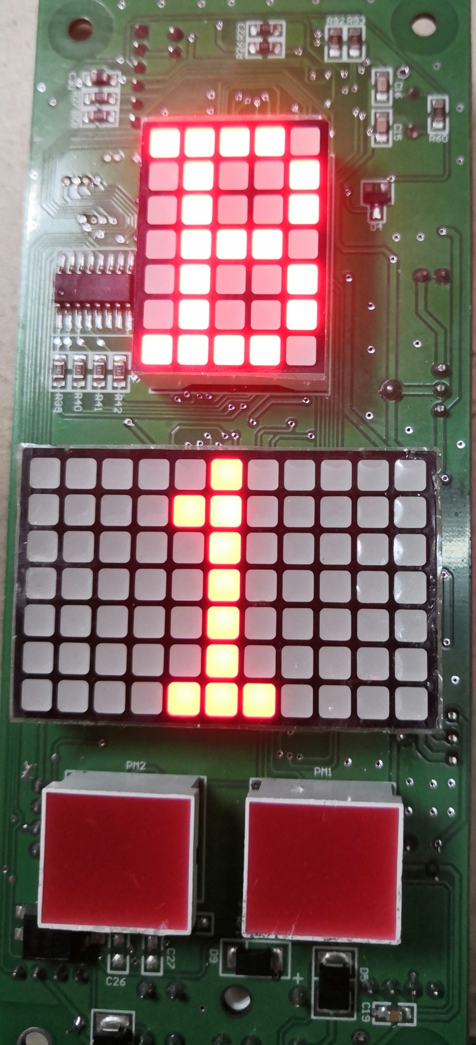 CAN-BUSC-V3.0-V4.1广日电梯外呼显示板外召数显板全新电梯配件-图0