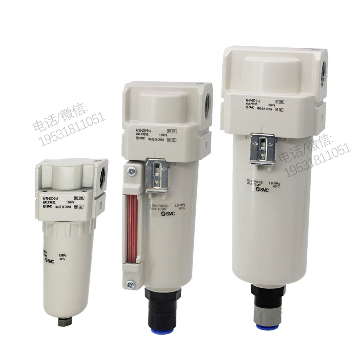 SMC过滤器AF20/AF30/AF40/60-02-03-04-10D/BD/C-2-8-A油水分离器 - 图3