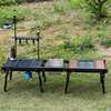 Luben outdoor equipment camping IGT multi-function table lift folding table picnic tea two-unit combination set