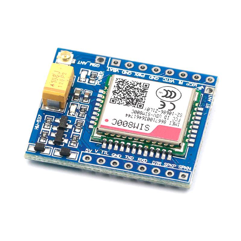 SIM800C GSM GPRS模块高配带蓝牙短信适配51/STM32程序-图2