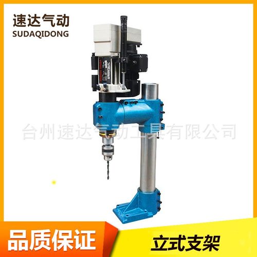 动力头、3P/74气动自动钻孔、多孔钻多轴器、卧式夹具 、垂直、 - 图1