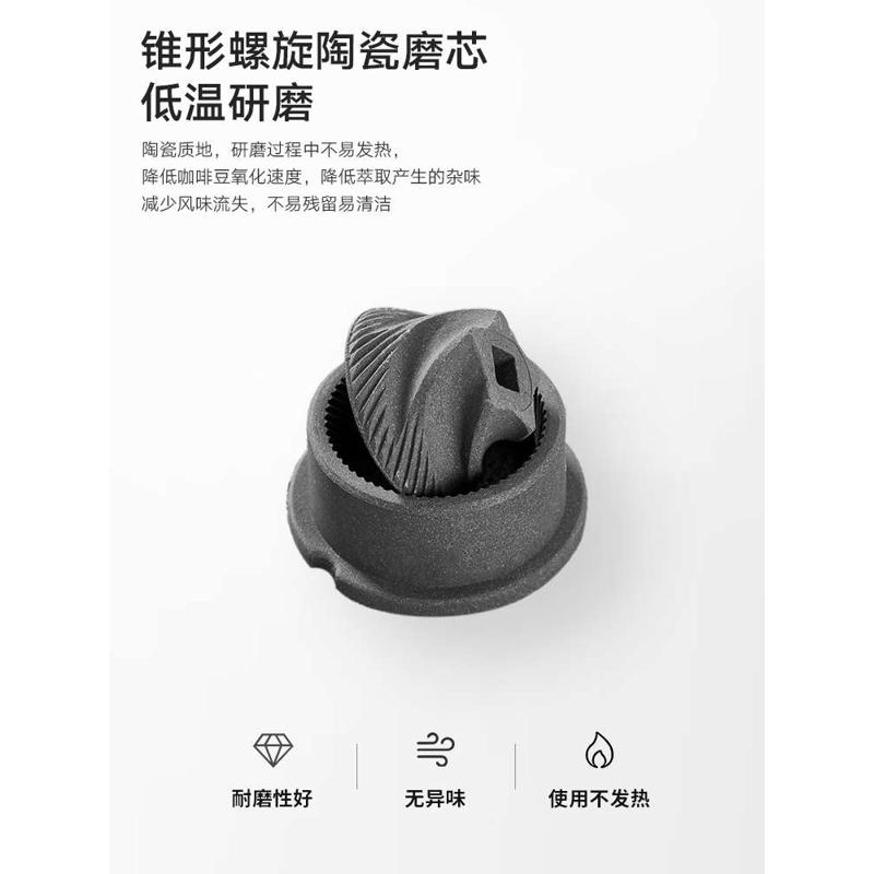 Koonan 电动磨豆机咖啡 研磨器家用咖啡豆研磨机 便携小型磨粉机 - 图2