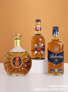 洋酒瓶空瓶摆件装饰品创意仿真红酒瓶子拍照道具高档酒柜轻奢摆设