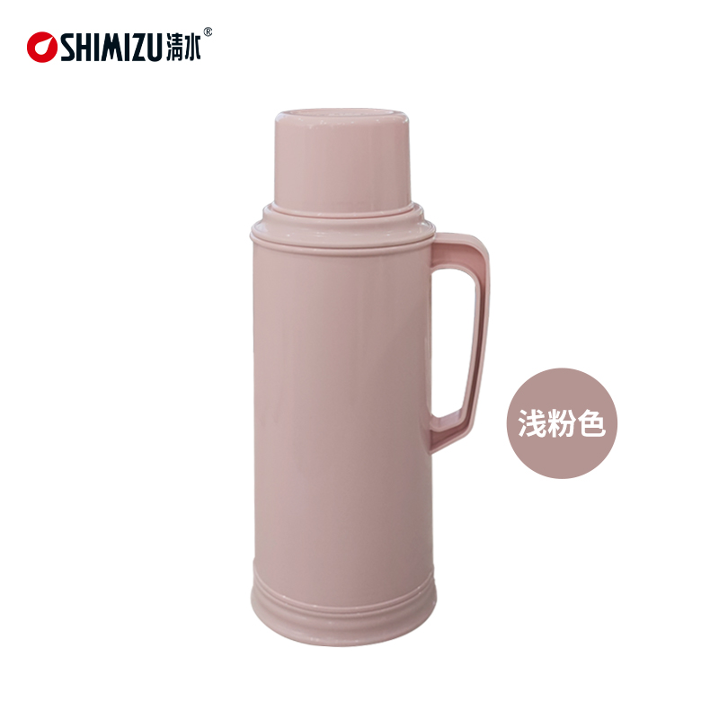 塑料热水瓶 暖瓶1061玻璃内胆保温瓶 热水瓶暖壶2L/3.2L - 图0