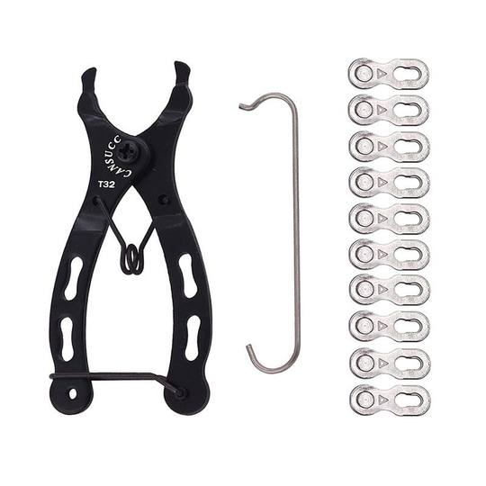 链条魔术扣钳子 自行车快拆扣魔术扣拆卸安装扳手工具链条扣