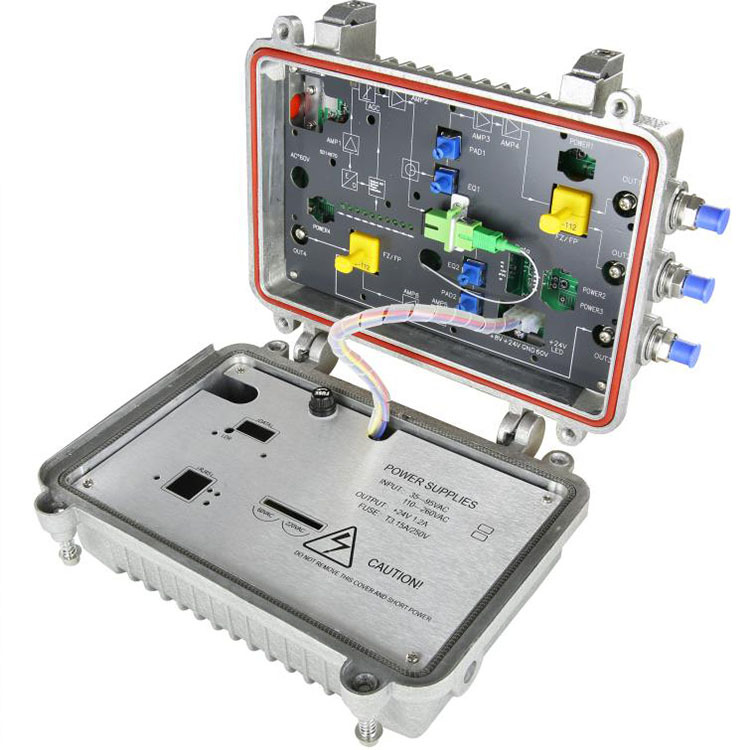 广电入网60V野外CATV室外楼栋接收机有线电视光端机 - 图3