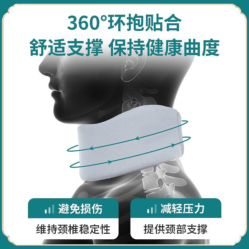工厂颈托矫正器防低头支撑颈前倾厂家正品脖子固定护家用牵引理疗 - 图2