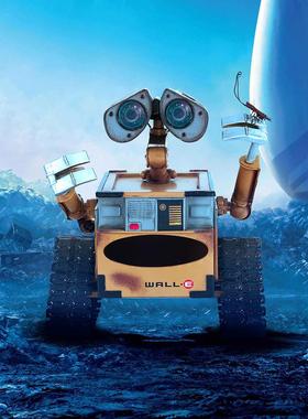 瓦力机器人铁艺复古摆件创意儿童存钱罐礼物进门玄关钥匙收纳装饰