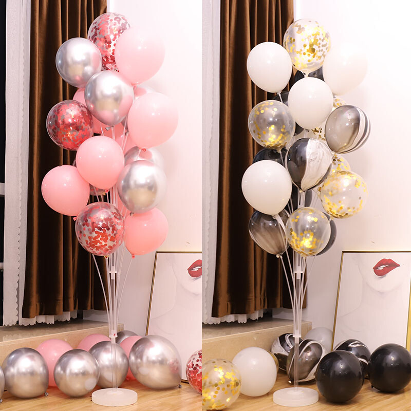 地飘气球装饰品气球地飘店铺活动氛围卡通气球桌飘树飘场景布置 - 图1