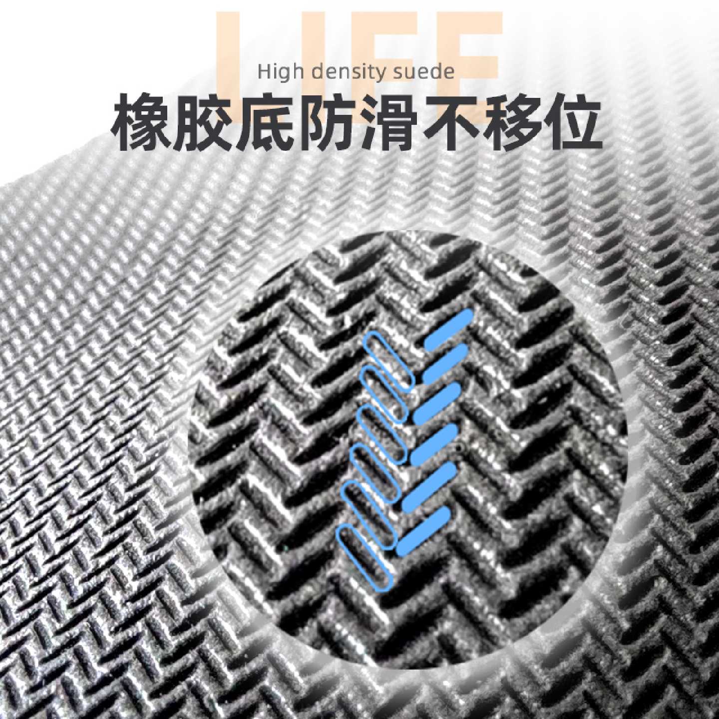 Diatom mud absorbent floor mats non-slip quick-drying bathroom door mats home bathroom toilet carpets