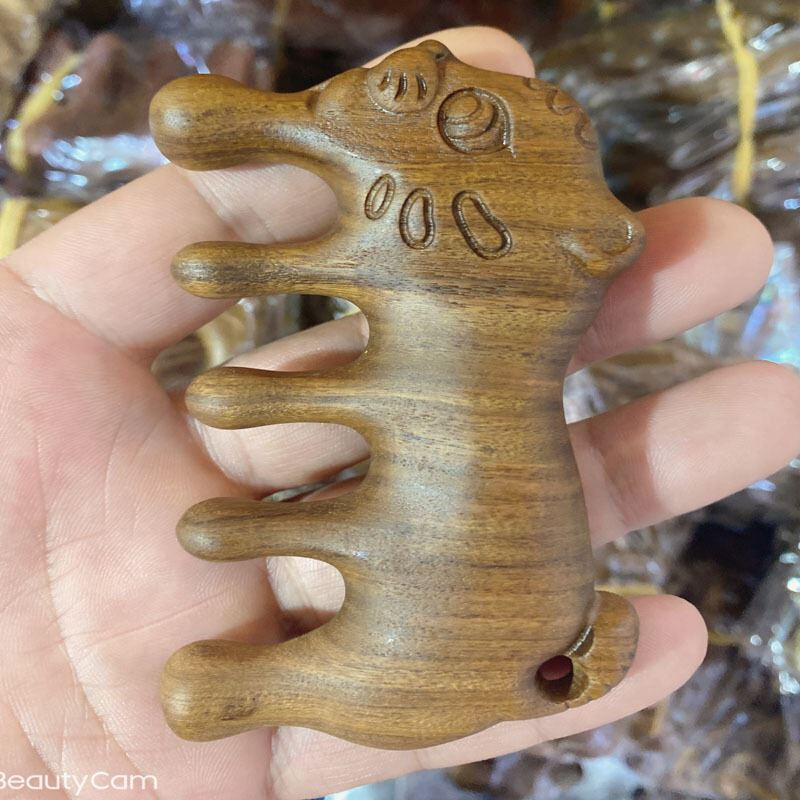 2023本命年兔年檀木梳子送妈妈母亲婆婆老人女朋友闺蜜生日礼物盒