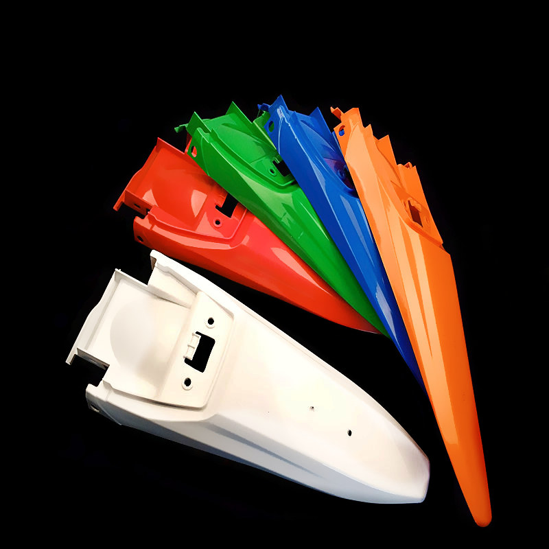 原装CQR越野摩托车外壳150-250通用后泥瓦后置挡泥板后轮尾翼配件 - 图0