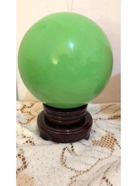 包邮夜明珠夜光石荧光球摆件办公室书房客厅开业桌面送礼鱼缸