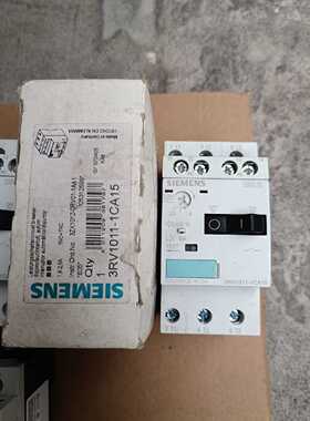 询价电机保护断路器3RV10111CA15有3只3