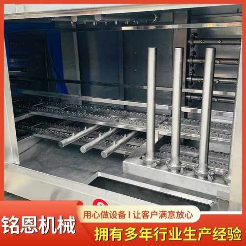 周转筐清洗机 托盘蛋托洗筐机  蔬菜篓塑料桶高压喷淋洗桶机 - 图2