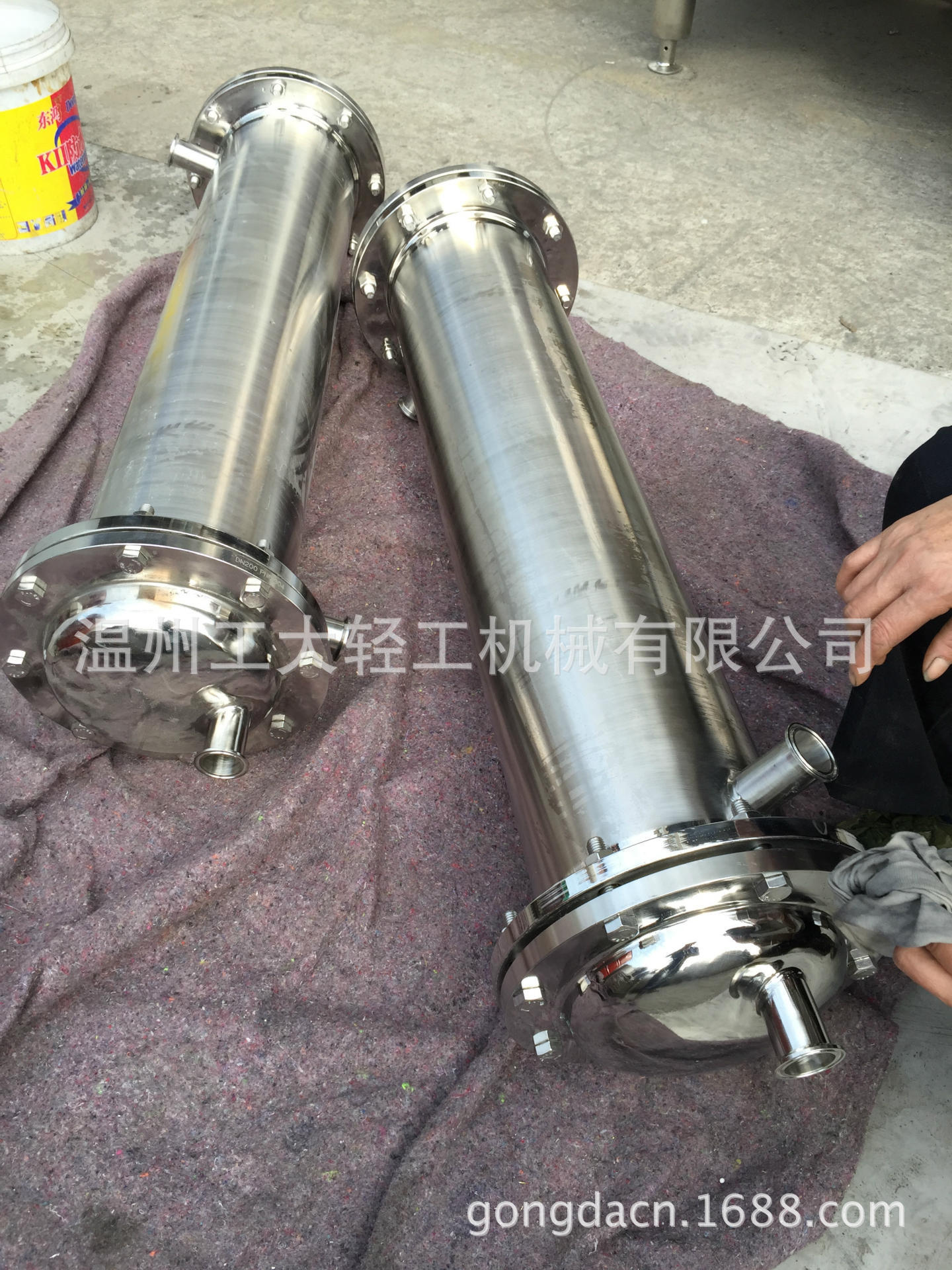 3P壳管换热器，热泵热水器专用换热器，壳管式换热器 - 图3