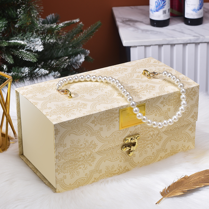 礼品盒大号高档手提礼物盒情人礼盒送伴娘伴手礼空盒子婚礼包装盒-图0