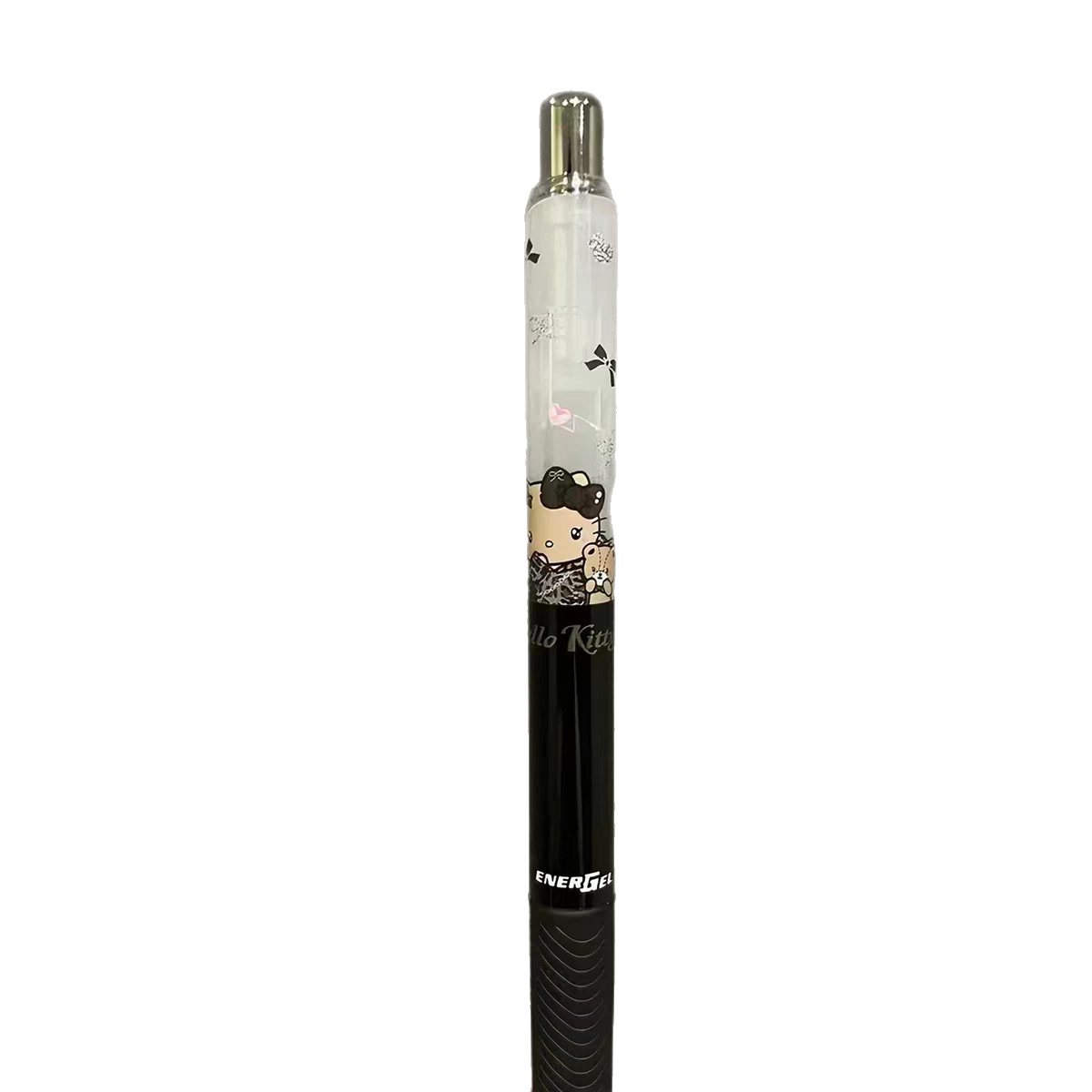 ปากกาเจลแห้งไว 0.5 มม. รุ่นลิมิเต็ด หนังสีดำ Kt Jasmine Rabbit Snoopy ของ Pentel ประเทศญี่ปุ่น