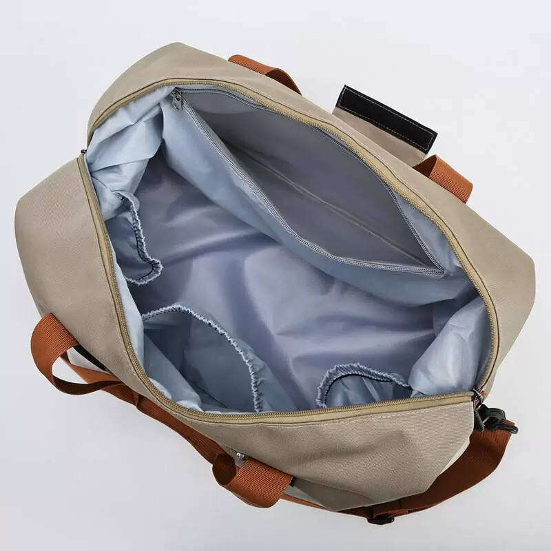 Travel bag handbag short distance travel for men and women large capacity canvas bag luggage bag short distance light sports fitness