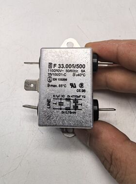 询价F33.006500电源滤波器110250V50