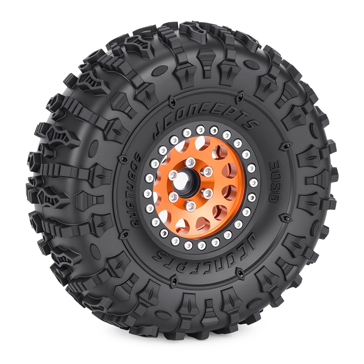 ยาง JC ขนาด 1.9 นิ้ว สเกล 1/10 ยางรถคลานแบบสมจริง สำหรับ TRX4 SCX10 90046 ขนาดยาง 1203 มม.