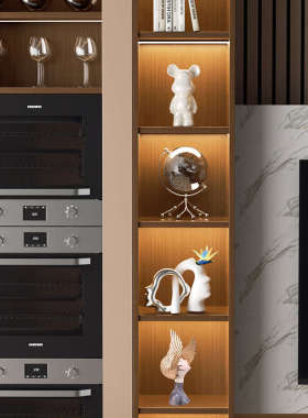 现代极简艺术吊脚坐姿人物摆件创意隔断软装高级客厅电视柜装饰品