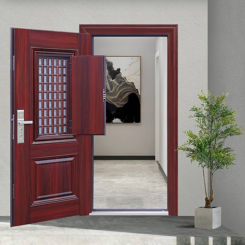 门门入户门透气窗门中门子母门钢质单开门大门指纹锁简约门防盗门,淘宝优惠券,粉丝福利购,淘宝优惠卷