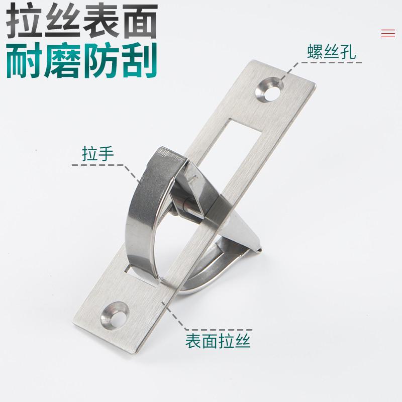 不锈钢隐形暗拉手抽屉旋转拉手配电箱设备柜工业提手XAB86XAC21 - 图0